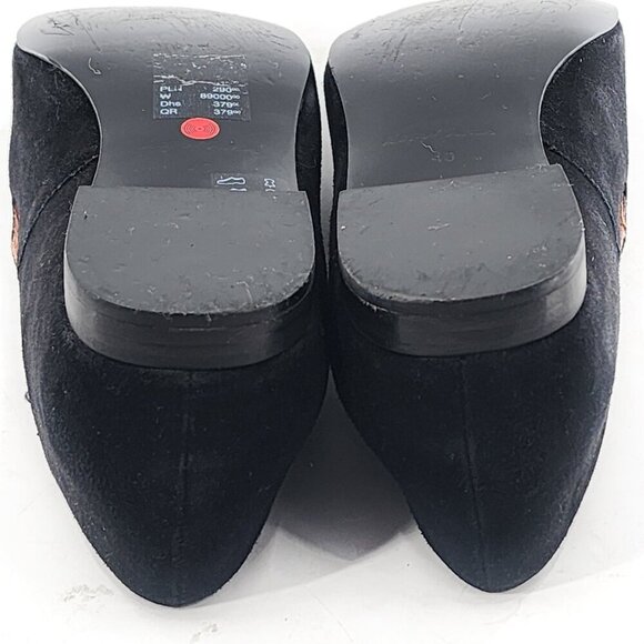 & OTHER STORIES Black Suede Flats with Cheetah Patch - Picture 4 of 6